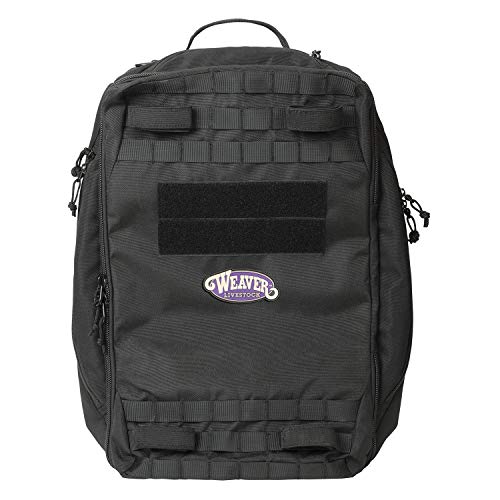 Weaver Leather Livestock Clipper 1,000-Denier Ripstop Backpack, Black, 69931-00