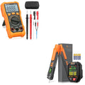 Neoteck Professional Electrical Testing Kit: Digital Multimeter Voltmeter & Voltage Detector Pen with Receptacle Tester, AC/DC Voltage, Current, NCV, Continuity, Live Wire, Circuit Tester