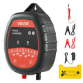 VEVOR Electric Fence Charger, 10kV 1J, AC DC Electric Fence Energizer with LED Indicator, 1.86 Miles Range, Powerful Plug-in Fences Charger, Prevents Wild Animals Intrusion for Livestock Poultry - style: 1J