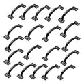 V171 6-1/2” Pulls in Black (20 Pack) - size: 6-1/2 inch 20 Pack