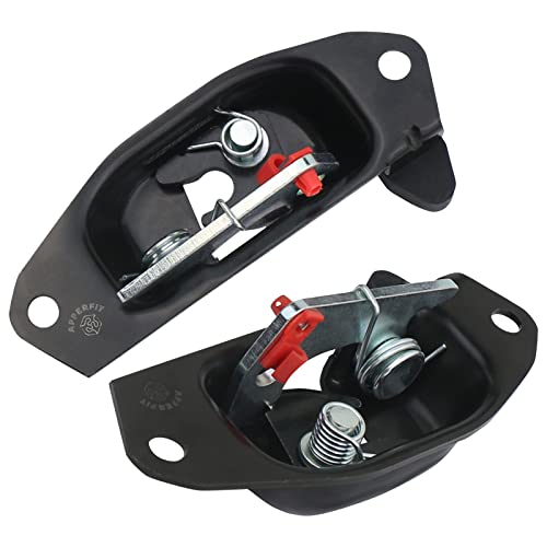 Tailgate Latch Lock w/Cable Bolts 15921948 15921949 Compatible with 1999-2007 Chevrolet Chevy Silverado/GMC Sierra 1500 2500 3500 for Rear Tail Gate Panel Side Left & Right - size: 1999-2007