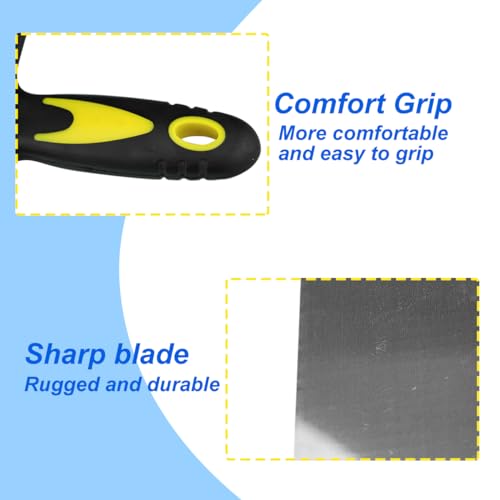 Cunguv Large Pigeon Droppings Scraper Bird Poop Remover Stainless Steel Bird Droppings Cleaning Scraper - size: 9.4 inch