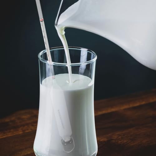 POPETPOP Scientific Hydrometer for Milk and Goat Milk High Precision Lactometer for Dairy Quality Testing and Composition Analysis Lab Density Meter for Cow Measurement