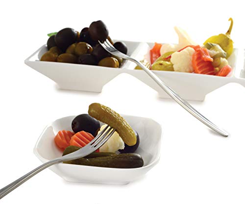 Norpro 8" Long Handle Stainless Steel Pickle Forks, Set of 2