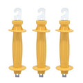 3 Pcs Electric Fence Spring Gate Handle, Yellow | Electric Fence Heavy Duty Gate Handle