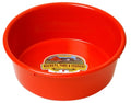 Little Giant® Plastic Utility Pan | Feed Pan | Durable & Versatile Livestock Feeding Bucket | Made in USA | 5 Quart | Red - color: Red, size: 5 Quarts
