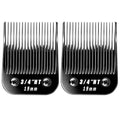 2 Pcs Size 3/4HT Detachable Dog Grooming Blades, Compatible with Andis, Oster A5, Wahl KM10 Series Clippers, Cut Length 19mm, Black (3/4HT 19mm, 2Pcs) - size: 3/4HT 19mm, 2Pcs