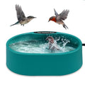 Heated Chicken Waterer, 125OZ Large Capacity Poultry Water Heater for Chicken Coop Hens Turkey Goose Duck Pigeon Poultry Birds Dog Cat Drinker in Winter