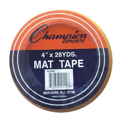 Champion Sports3x28yd Mat Tape - color: Multi, size: 4" x 28 yds
