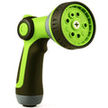 Garden Hose Nozzle – 8-Pattern Hose Sprayer with Thumb Control – Watering Tool for Garden, Car Wash, Lawn Care & Pet Shower - color: 1b.Green