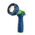 GREEN MOUNT Garden Hose Nozzle, Water Hose Spray Nozzle with Thumb Control On Off Valve for Easy Water Flow Control - color: Blue-green