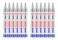 Silver Paint Markers, 12 Pack Oil-Based Waterproof Quick Dry Permanent Paint Pen Set for Rocks Painting, Wood, Fabric, Plastic, Canvas, Glass, Mugs, Metal, Tire, Stone, DIY Craft - color: Silver