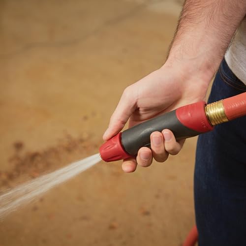 Gilmour Pro Heavy Duty Twist Hose Nozzle with Insulated Grip, Garden Hose Nozzle for Watering and Cleaning | Ergonomic Insulated Grip, Leak Free Design, Hot Water Compatible, Multi Use for Watering and Cleaning