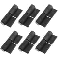 Heavy Duty Weld On Hinges 3-3/8" x 1-5/8" Weldable Lift Off Hinges Detachable Barrel Hinges for Trailer Ramp Doors Garage Metal Driveway Gate (6 PCS) - color: 6 PCS