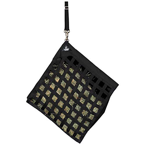 Weaver Leather 45 Degree Hay Bag, Black, 21" L x 7-1/2" W x 22-1/2" H