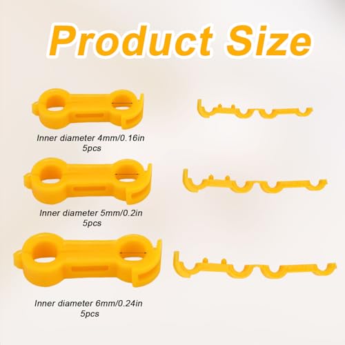 Gosknor 15pcs Chicken Leg Bands, Baby Chick Splay Leg Hobble Chicken Leg Bands Poultry Leg Ties Chicken Ties Chicken Hobble Braces for 1 to 3 Days Old Newborn Chicks Birds