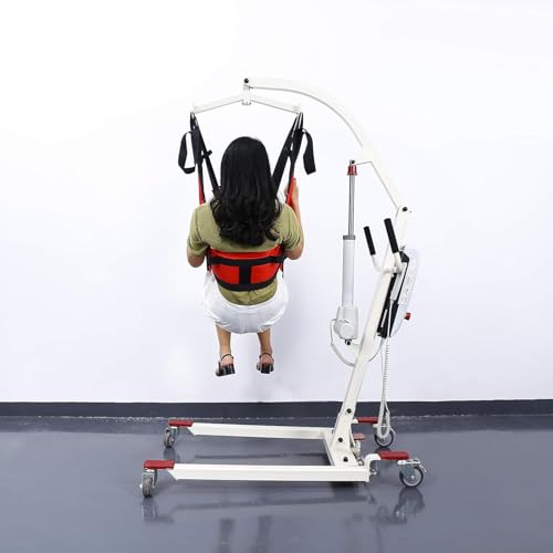 Fushida Lift Sling, Commode Patient Lift Slings Medical Transfer Sling for Patients Shower Bath, Large Toileting Sling, Lift Sling for Elderly Bariatric, Divided U Slings - size: Medium