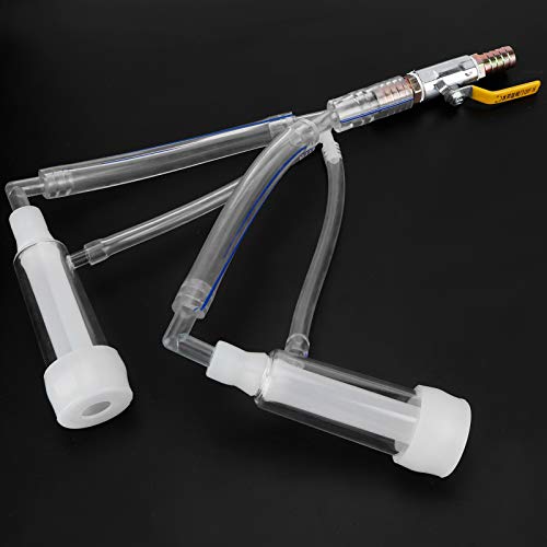 Sheep Milking Cluster, Goat Milker Claw Kit Groups Group Replacement Teat Cups Handling Supplies Cup Milk Collector for Machine Spare Partse Machin with Switch Parts