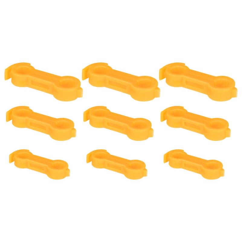 9pcs Foot Orthosis for Chickens Quails Parrots Bird Leg Ring Arch Support
