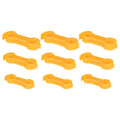 9pcs Foot Orthosis for Chickens Quails Parrots Bird Leg Ring Arch Support