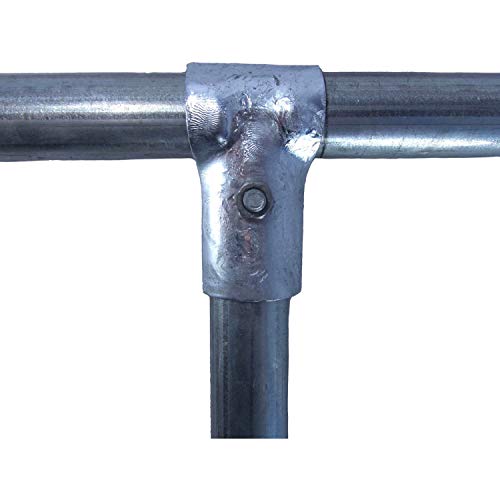 Black Powder Coated Chain Link Fence Butterfly Gate Latch - 1-3/8" Gate Frame and 2-3/8" Gate Post - Fence Gate Latch with Hole for Padlock - CASE Qty 10 - size: 1-3/8" X 2-3/8" - Case(10 Count)