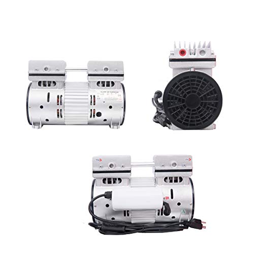 6CFM 110V Vacuum Pump 780W Oil less Vacuum Pump Quiet High Vacuum Piston Compressor With US Plug