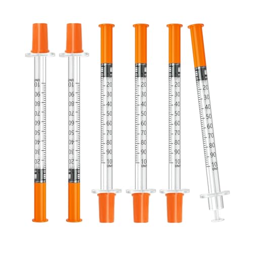 1ml 31G 1/2" (12.7mm) Lab Syrings, Individually Wrapped, Pack of 100 - size: 1ml 31G 1/2 Inch