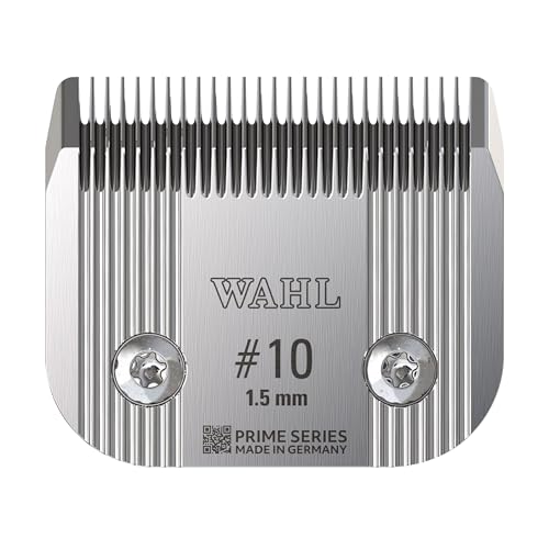 Wahl Pro Animal Wide Prime Series Blade, 1.5 mm, #10 | Solid High-Carbon Steel, Quick-Change System for Dog, Cat, and Horse Grooming - size: #10