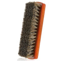 Shoe Brush, Horsehair Shoe Brush Shoe Cleaning Brush Boot Brush for Leather, Shoe Brushes Shoe Shine Brush Brush Shoe Polish Brush for Cleaning and Care Leather Shoes Clean Dauber Applicators - size: 7 Inch