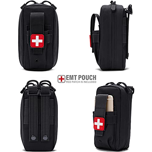 LIVANS IFAK Pouch, First Aid Medical Pouch for Emergency & Trauma Kits - color: Black New