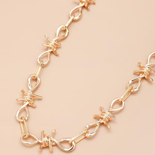 Pants Chains Layer Metal Chain Waist Wallet Keychain Jeans Chains for Men Women Daily Wear - color: Gold