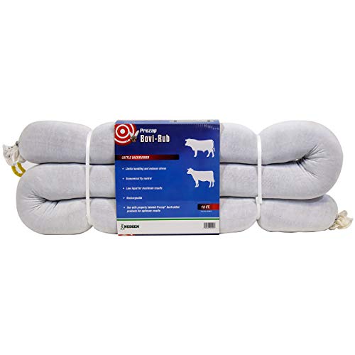 Prozap 5079610 Bovi-Rub Backrubber 10',White - size: 10'