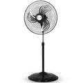 BILT HARD 18" High Velocity Pedestal Fan with 3-Speed Setting, 3900 CFM Heavy Duty Oscillating Metal Stand Fan with Aluminum Blades for Residential, Commercial and Garage - size: 18 in.