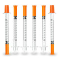 0.5ml/cc 31G 5/16" (8mm), Individually Wrapped Lab Syrings, Box of 100 - size: 0.5ml 31G 5/16 Inch