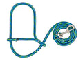 Weaver Leather Livestock Poly Rope Sheep Halter with Snap, Lime/Hurricane Blue/Royal Blue - color: Lime/Hurricane Blue/Royal Blue