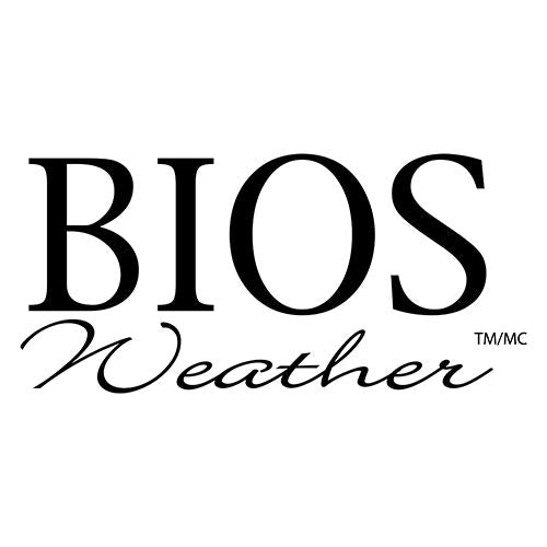 BIOS Dial Thermometer, Black and White, 6""" (TR612)