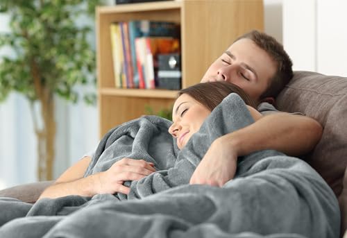 Utopia Bedding Soft Fleece Bed Blanket Throw Size Ash Grey (50x60 Inch) | Microfiber Plush Warm Lightweight Breathable Cozy Blanket Anti-Static, All Season Use, Gift for Women and Men - color: Ash Grey, size: Throw (50x60 Inch)