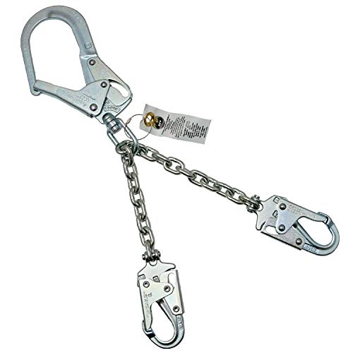 AFP Rebar Positioning Chain Assembly with Swivel Hook (Steel) - color: Steel