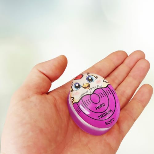 Nobleegg Egg Timer Pro2 Boiler Soft Medium Hard Boiled Eggs Changes Color Purple Certified - color: Purple