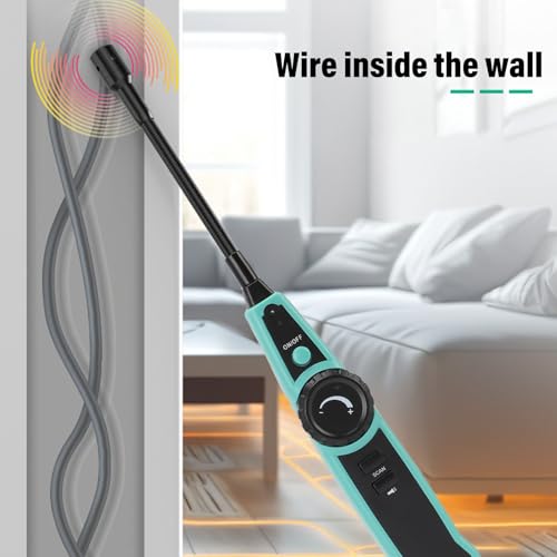 Underground Cable Locator, 7 Ft Max Detect Depth Cable Tester, Wire Tracer Break Detector Finder, 9843Ft Detect Length for Electrical Circuits Pipelines Dog Fence Buried Cables