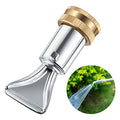 Dreyoo 1 Pack 3/4" Heavy Duty Sweeper Nozzle for Gutter Cleaning Wand | Compatible with 22311 Replacement, Brass Garden Hose Nozzle Suitable for Cleaning Gutters Sidewalks Driveways Watering