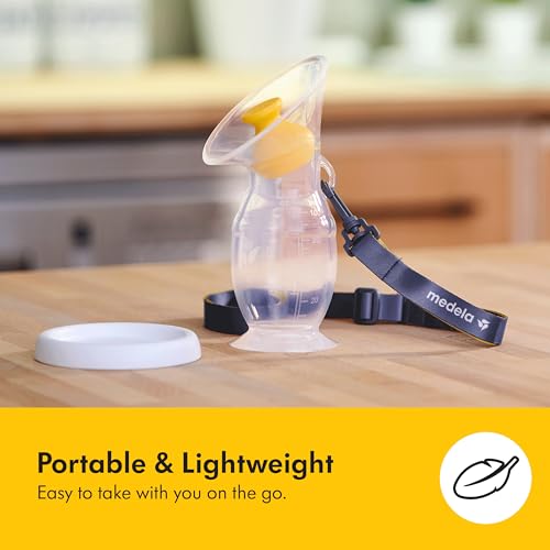 Medela Harmony Manual Breast Pump & Silicone Milk Collector Set, On-the-Go - style: Harmony Manual Pump + Breastmilk Collector