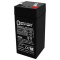 Mighty Max Battery 4 Volt 4.5 Ah SLA Battery for Zareba 2 Mile Fence Solar Charger