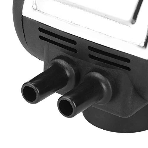 Milking Machine Pulsator, 2 Exits Pneumatic Pulsator, 50-180 ppm Pulsation Speed Adjustable Milker Accessories, 60/40 Universal Replacement Milker Parts for Cows Goats Farming Equipment