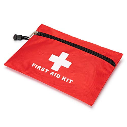 Red First Aid Bag Empty First Aid Kit Empty Waterproof First Aid Pouch Small Mini for First Aid Kits Pack Emergency Hiking Backpacking Camping Travel Car Cycling (Red, 6.3x4.3 6 Pack) - color: Red, size: 6.3x4.3 Inch (Pack of 6)