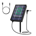 Chicken Coop Door Solar Panel, Solar Panel Built-in 8000mAh Battery for Automatic Chicken Coop Door