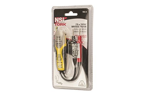 NSi Industries TES-2 Voltage Tester, 120 or 240 VAC, Neon
