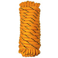Diamond Braided Polypropylene Rope Nylon Rope Mix Thick Heavy Duty Ropes 3/8'' 50ft High Strength Perfect for Clothesrope Camping Hiking and Other Outdoor Activities Orange - size: 3/8'' 50ft Orange