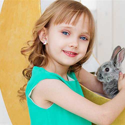 30 Pairs Hypoallergenic Earrings for Girls Sensitive Ears with Stainless Steel Post -Assorted Cute Stud Earrings for Teens Girls Women - style: #3-Chic
