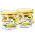 Flybuster Fly Trap | Outdoor Device for Catching Flies | 1-Liter Compact Size (2-Pack) | Comes with Two Flytraps and 2 Bait Packets | 10,000 Fly Capacity | Non-Toxic | Child & Pet Safe